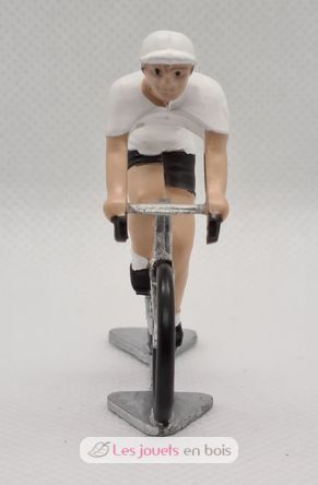 Figurine cycliste R Maillot Blanc meilleur jeune FR-R7 Fonderie Roger 4