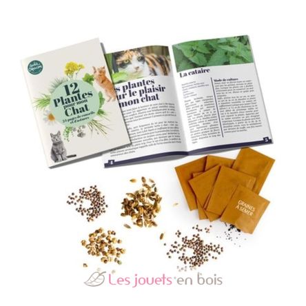 12 sachets de graines Plantes pour chat RC-140947 Radis et Capucine 3