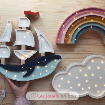 Lampe Veilleuse Arc-en-ciel rétro LL016-440 Little Lights 11