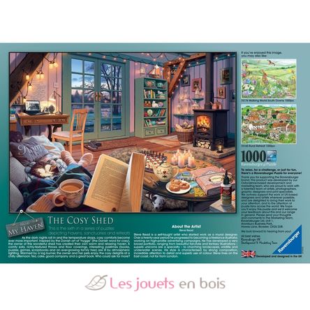 Puzzle Le cabanon cosy 1000 pcs RAV12000050 Ravensburger 2