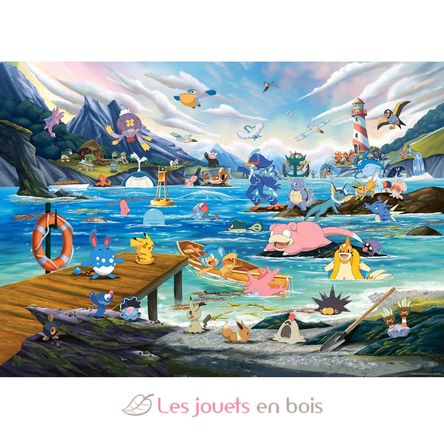 Puzzle Pokémon Aquali et Marine tempérée 1000 pcs RAV12002035 Ravensburger 3