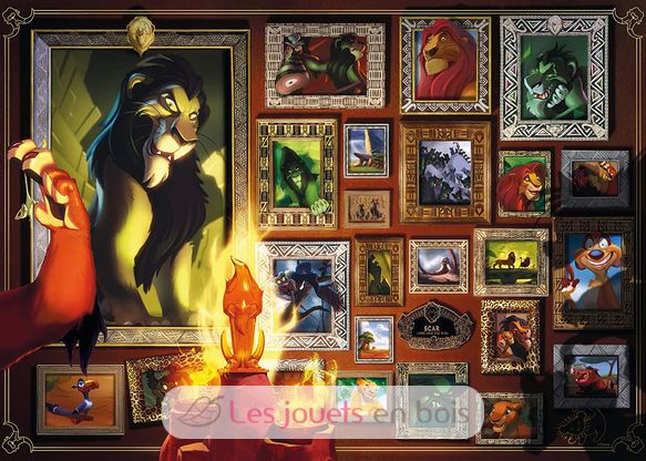 Puzzle 1000 pièces - Maléfique (Collection Disney Villainous