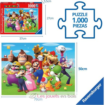 Puzzle Super Mario 1000 Pcs RAV-14970 Ravensburger 3