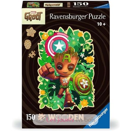 Puzzle en bois Groot 150 pcs RAV-12001459 Ravensburger 1