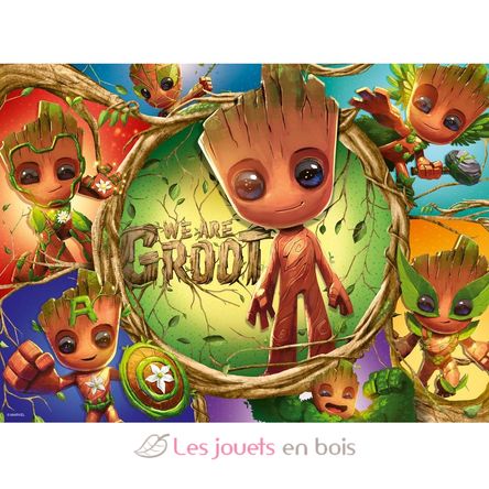 Puzzle Groot Marvel Avengers 100 pcs XXL RAV12004128 Ravensburger 2