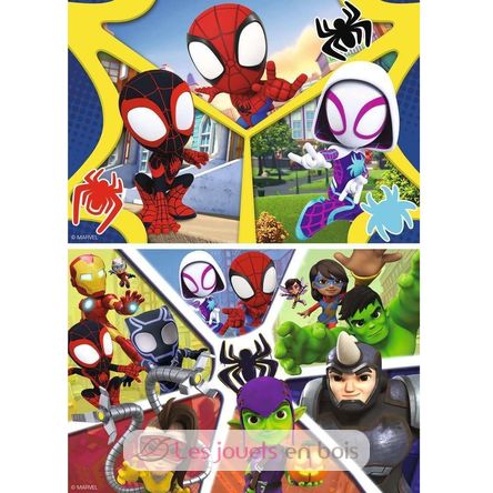 Puzzle Spidey et compagnie 2x24 pcs RAV-05729 Ravensburger 4