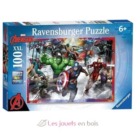 Puzzle Grands héros Marvel Avengers 100 pcs XXL RAV-10771 Ravensburger 1