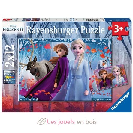 Puzzle Disney La Reine des Neiges 2x12 pcs RAV-05009 Ravensburger 1