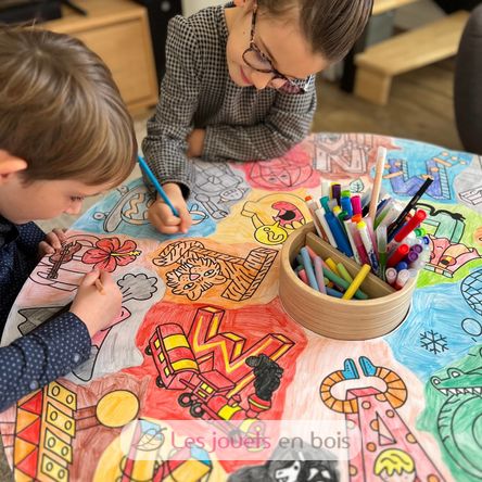 Recharge de 20 feuilles Drawin'kids x OMY DK-Refill70OMY Drawin’Kids 2