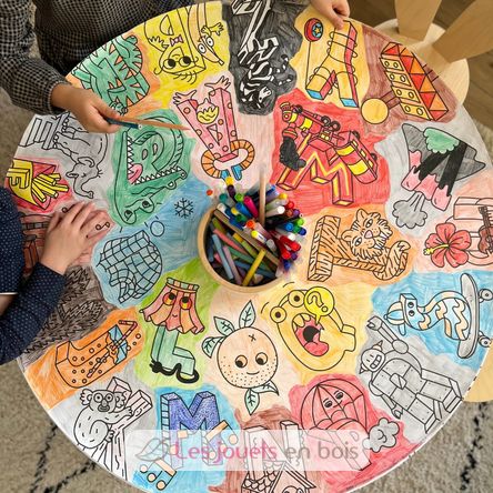 Recharge de 20 feuilles Drawin'kids x OMY DK-Refill70OMY Drawin’Kids 4