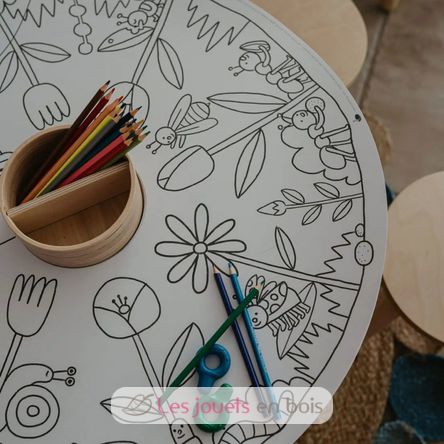 Recharge de 20 feuilles Little Friends DK-Refill70LF Drawin’Kids 4