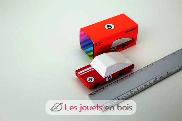 Voiture de course rouge C-CNDF195 Candylab Toys 2