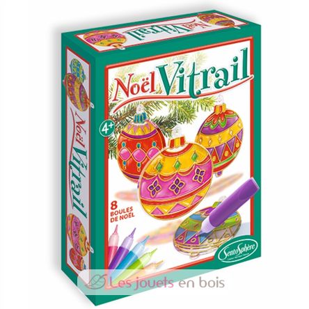 Coffret créatif Noël Vitrail SS-2460 Sentosphère 1