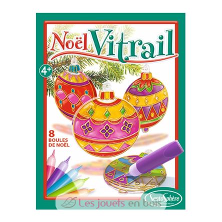 Coffret créatif Noël Vitrail SS-2460 Sentosphère 3