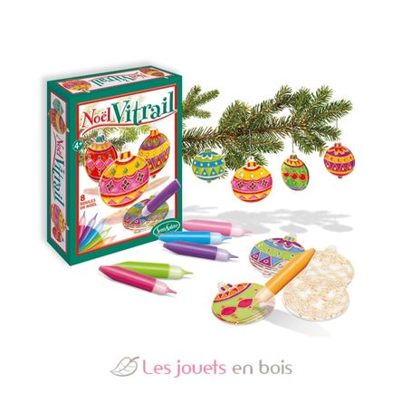Coffret créatif Noël Vitrail SS-2460 Sentosphère 2