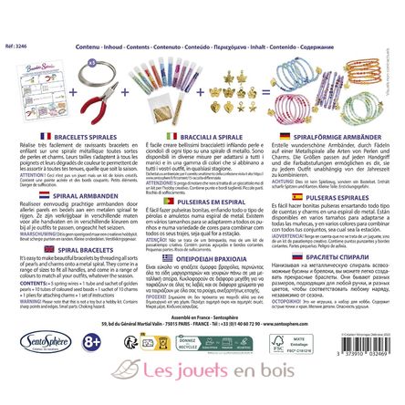 DIY Bracelets spirales SS-3246 Sentosphère 4