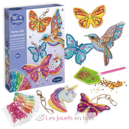 Porte-clés à diamanter SS-32480 Sentosphère 2
