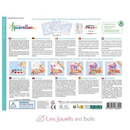Aquarellum Licornes et Pégases SS-6394 Sentosphère 7
