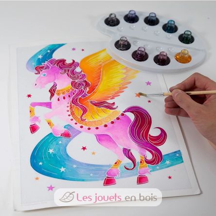 Aquarellum Licornes et Pégases SS-6394 Sentosphère 4