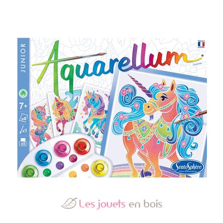 Aquarellum Junior Licornes SS-6507 Sentosphère 4