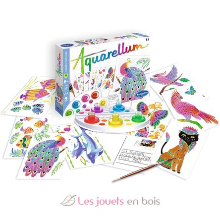 Aquarellum Cartes Postales Animaux SS-680 Sentosphère 2
