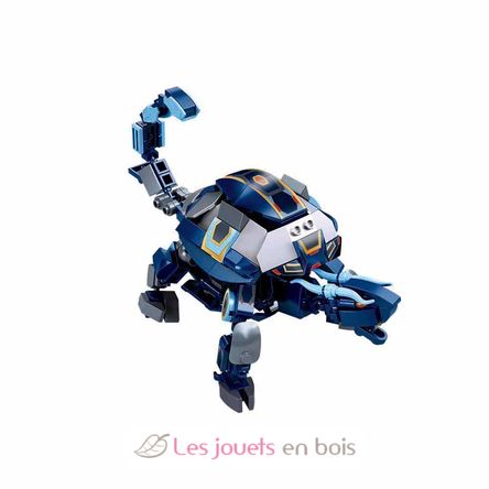 Robot Mecha 2 en 1 bleu gris SL-M38-B1278 Sluban 2