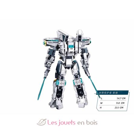 Robot PR Mecha blanc SL-M38-B1151 Sluban 4