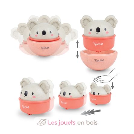 Koala culbuto et véhicule à friction TT1-1032 Tiger Tribe 3