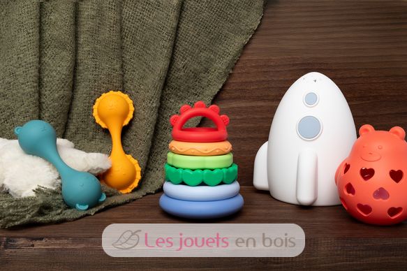 Veilleuse Fusée Astra avec télécommande LL-ROCWHITER Little L 6