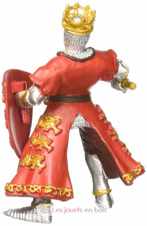 Figurine Roi Richard rouge PA-39338 Papo 2