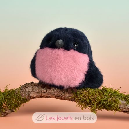 Peluche oiseau Rouge-gorge 15 cm HO3439 Histoire d'Ours 4