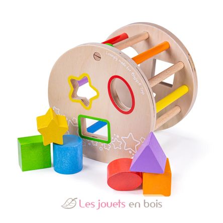 Rouleau trieur de formes BJ-BB096 Bigjigs Toys 2