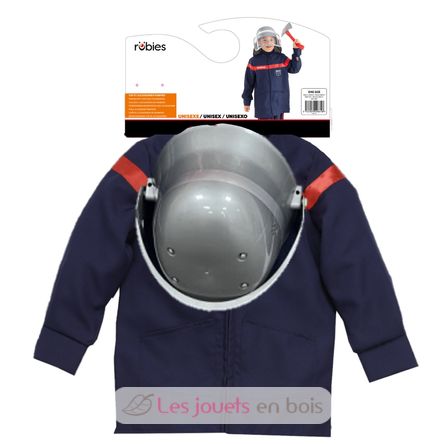 Veste et casque de pompier 5-8 ans R159972 Rubies 3