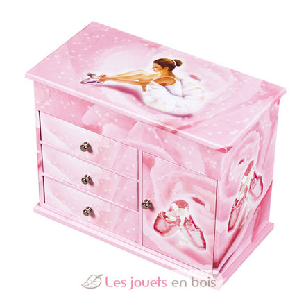 Commode à Musique Ballerine Rose TR-S237000 Trousselier 1