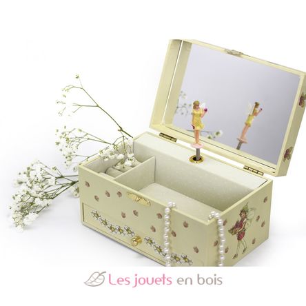 Boite à bijoux musicale Fée Fraises TR-S60615 Trousselier 6