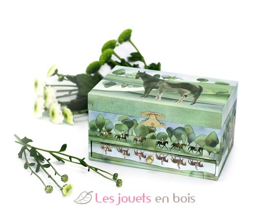 Boîte à bijoux musicale Cheval Normandie TR-S60620 Trousselier 5