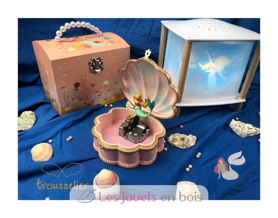 Boite à Bijoux Sirène Coquillage TR-S61043 Trousselier 4