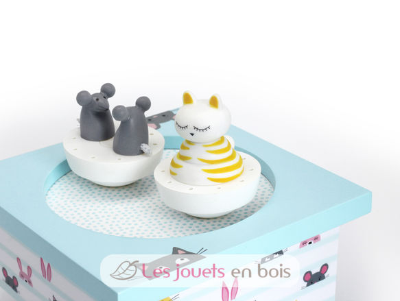 Boite à Musique Chat & Souris TR-S95011-4808 Trousselier 2