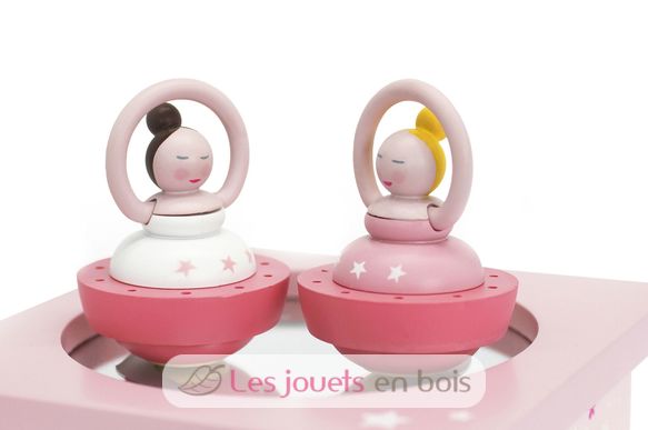 Boîte à Musique Ballerine Rose TR-S95025-4810 Trousselier 2