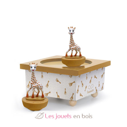 Boite à Musique Sophie la Girafe caramel TR-S95162 Trousselier 2