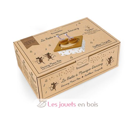 Boite à Musique Sophie la Girafe caramel TR-S95162 Trousselier 5