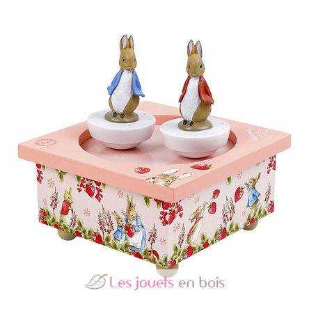 Boite à Musique Peter Rabbit Fraises TR-S95861 Trousselier 1