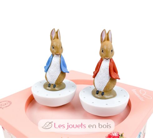 Boite à Musique Peter Rabbit Fraises TR-S95861 Trousselier 2