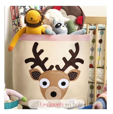 Sac à jouets Cerf EFK107-000-014 3 Sprouts 2