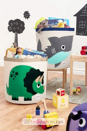 Sac à jouets Requin EFK107-000-013 3 Sprouts 2