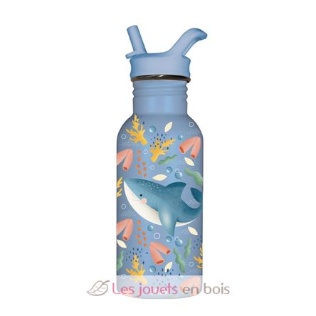 Bouteille en inox Splashy le requin 500 ml SJ-SB3055 Sassi Junior 1
