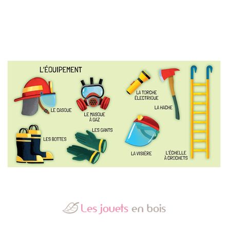 Livre et puzzle Les pompiers SJ-304321 Sassi Junior 6