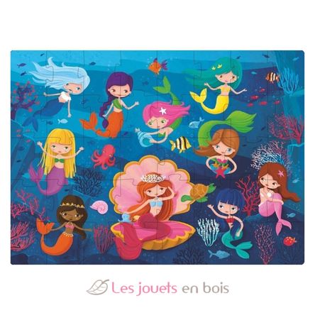 Livre et puzzle Les sirènes SJ-307544 Sassi Junior 3