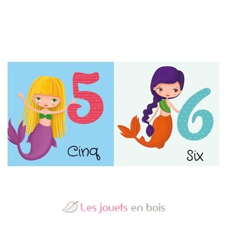 Livre et puzzle Les sirènes SJ-307544 Sassi Junior 5