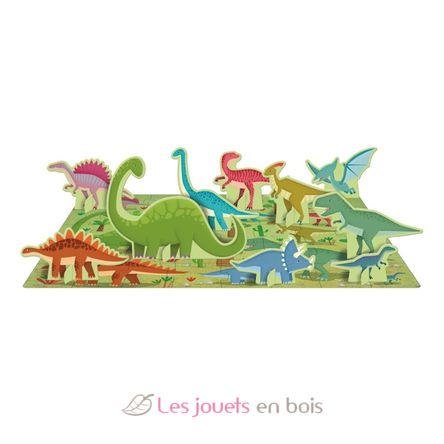 Livre et puzzle Les dinosaures SJ-307551 Sassi Junior 2